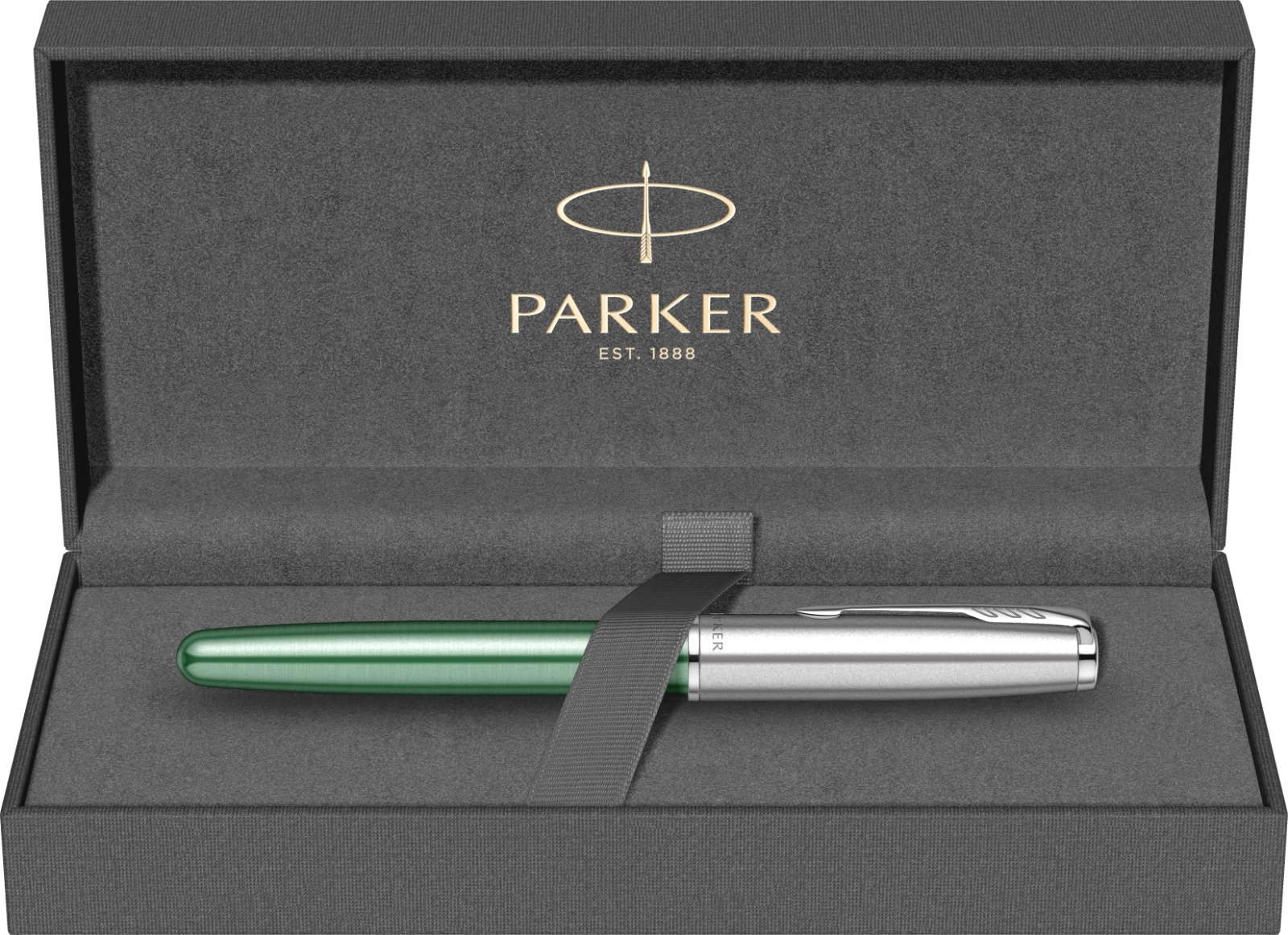  Ручка-роллер Parker Sonnet Essential SB T545, Green CT, фото 9