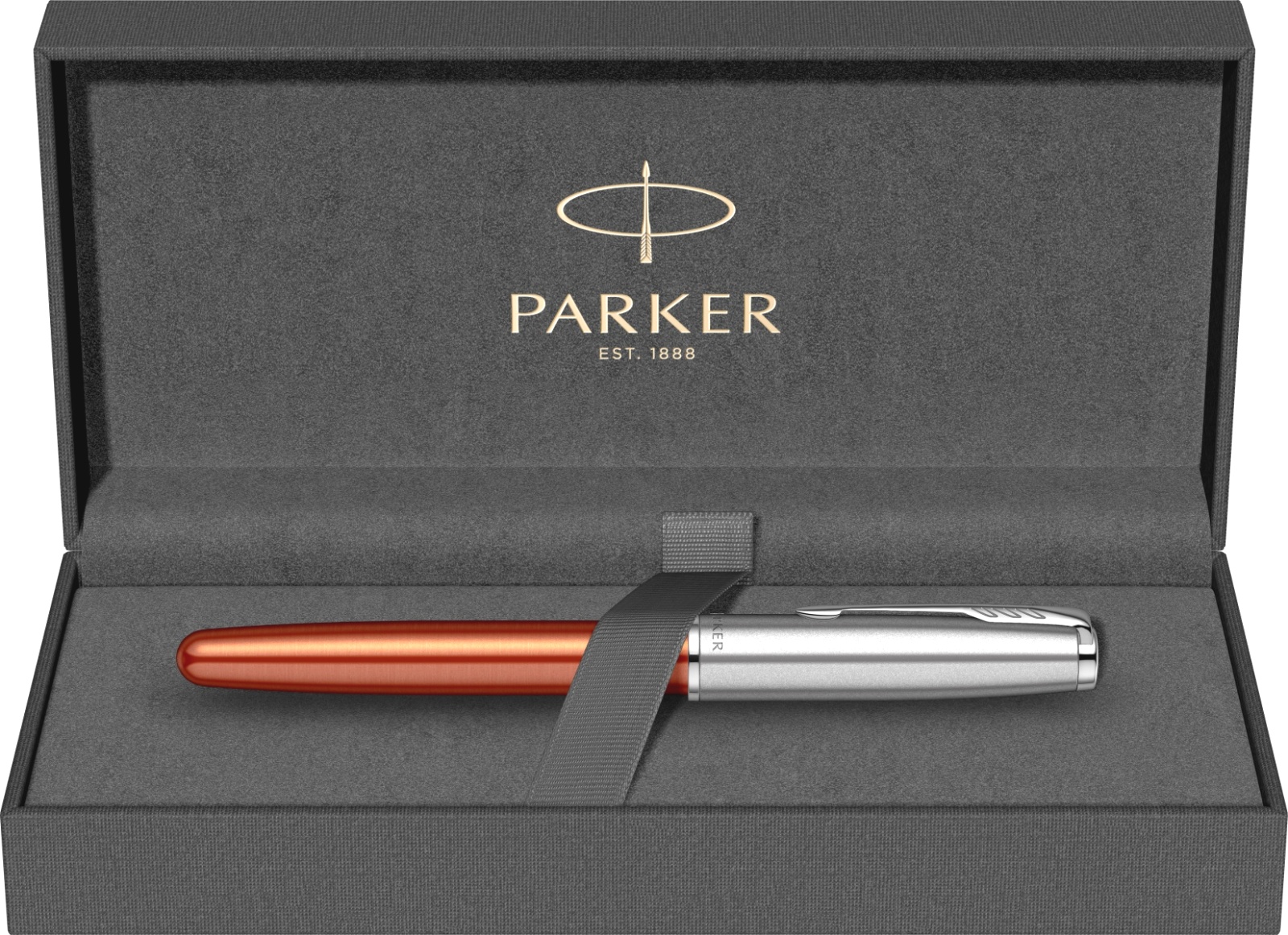  Ручка-роллер Parker Sonnet Essential SB T545, Orange CT, фото 9