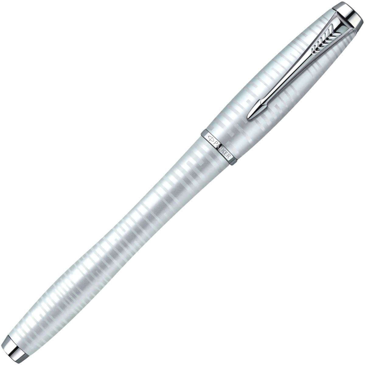 Ручка-роллер Parker Urban Premium Vacumatic T206, Silver-Blue СT, фото 2