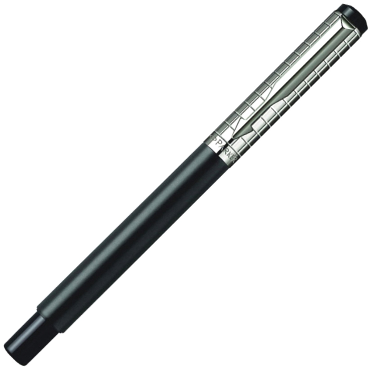 Ручка-роллер Parker Vector Premium T181, Satin Black SS, фото 2