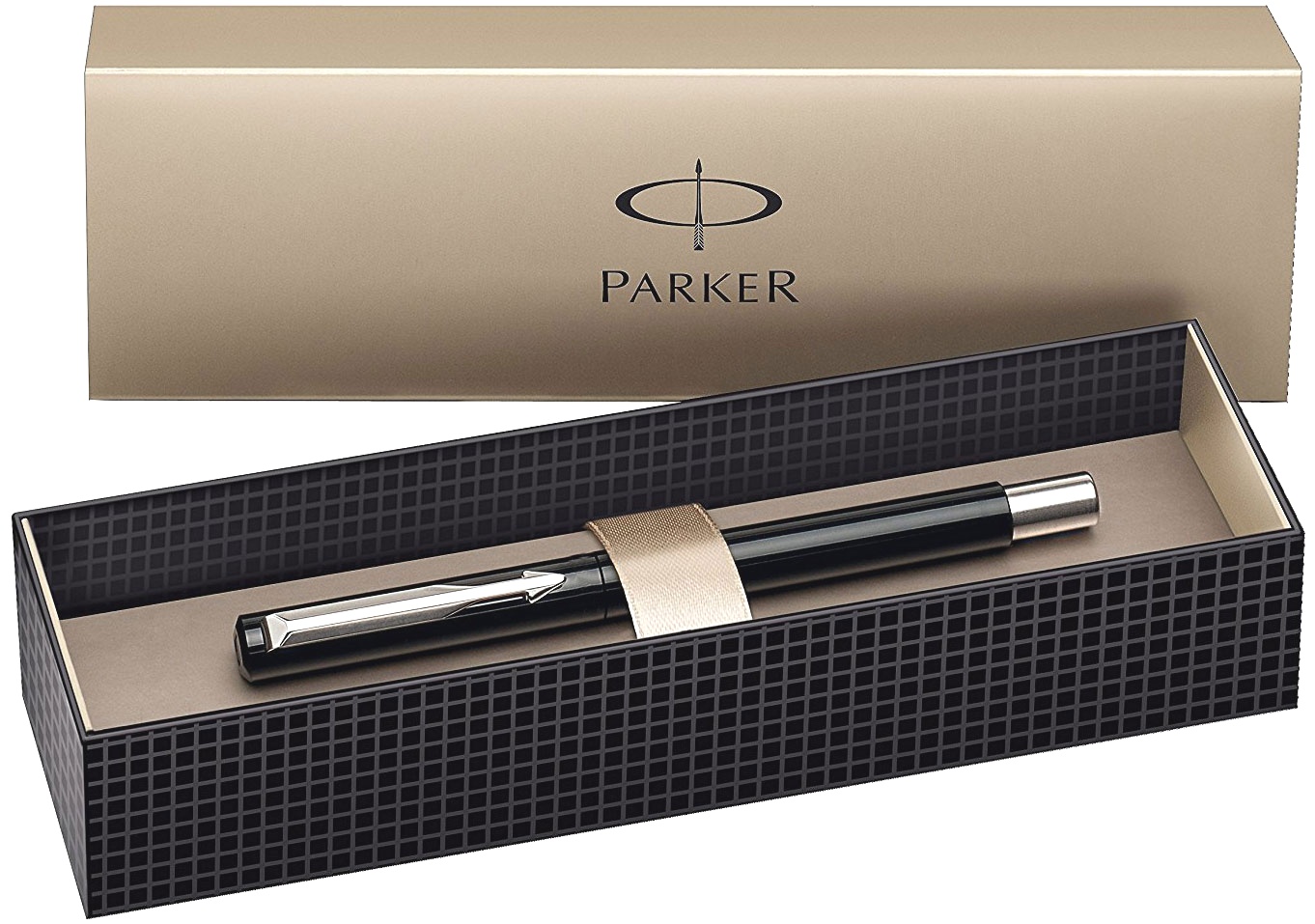 Ручка-роллер Parker Vector Standard T01, Black, фото 3