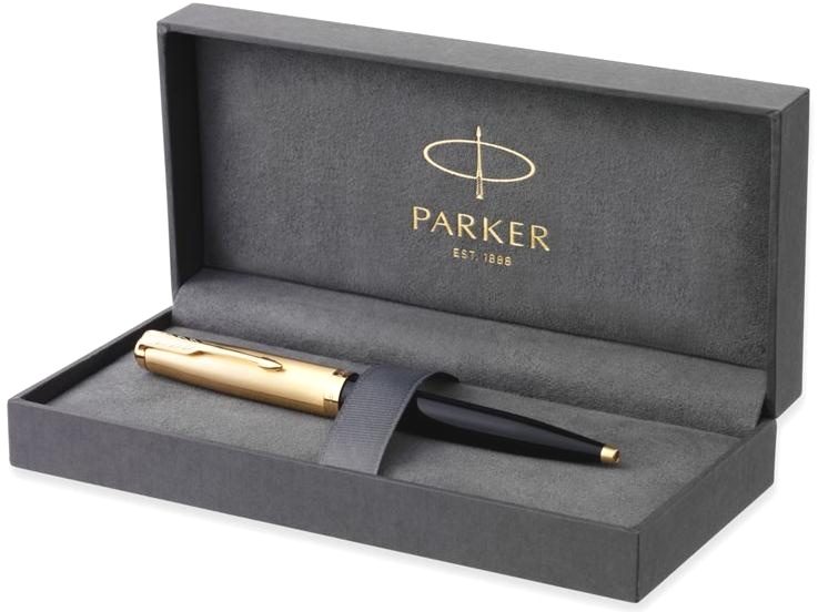  Ручка шариковая Parker 51 Premium, Black GT, фото 5
