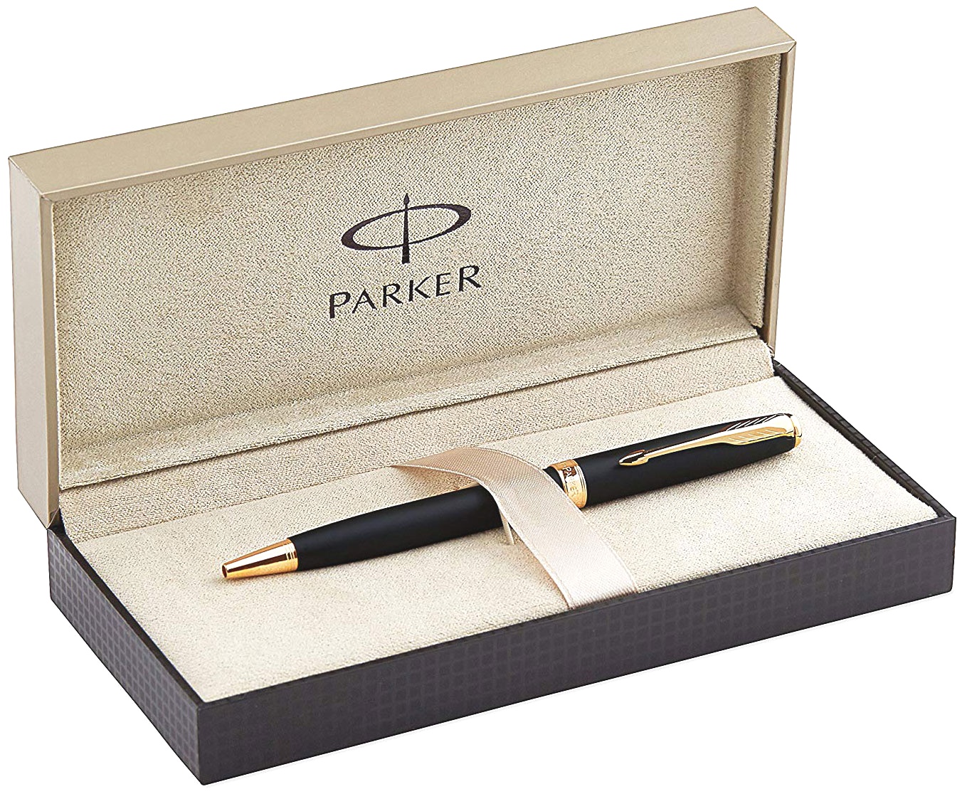 Ручка шариковая Parker (Паркер) Sonnet (Соннет) K528, MattBlack GT, фото 2