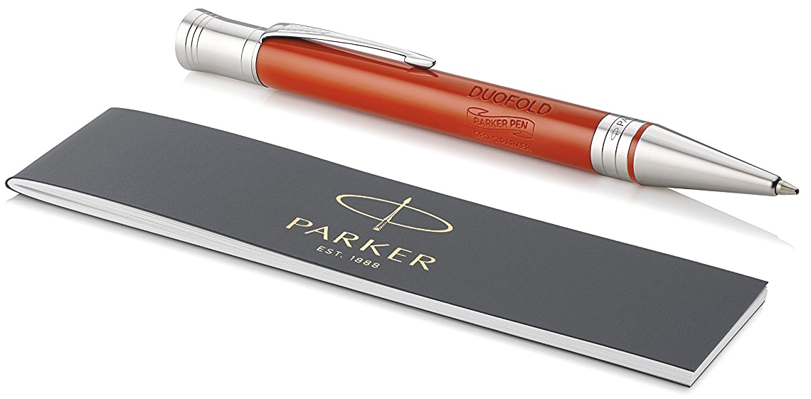  Шариковая ручка Parker Duofold Classic International K74, Big Red CT, фото 3