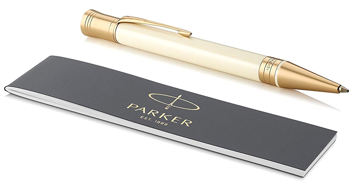 Шариковая ручка Parker Duofold Classic International K74, Ivory GT, фото 3