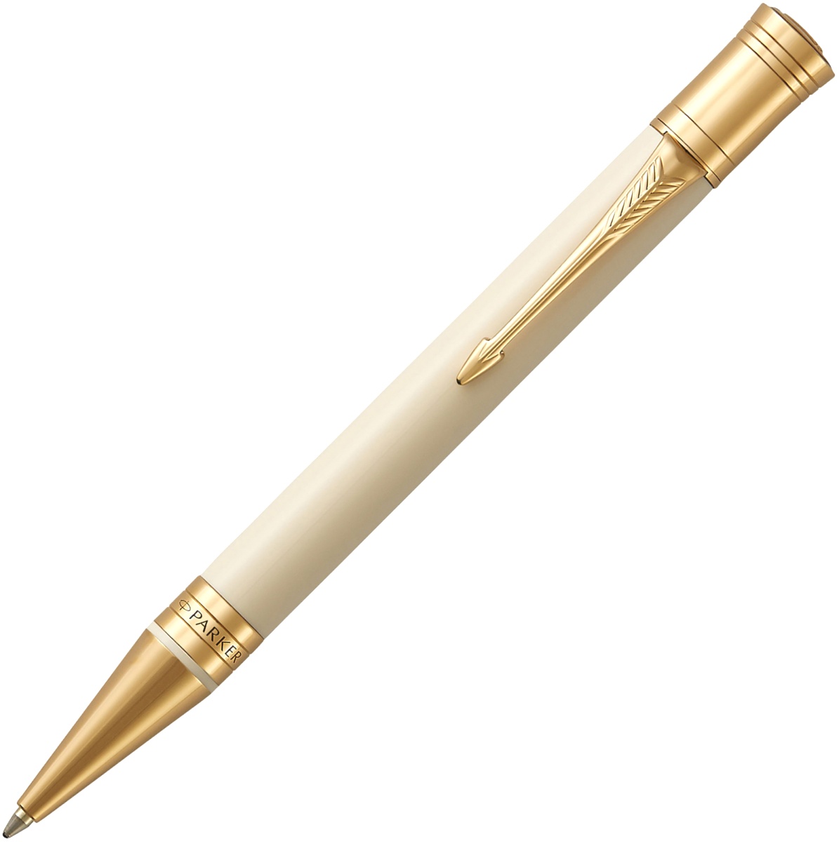 Шариковая ручка Parker Duofold Classic International K74, Ivory GT