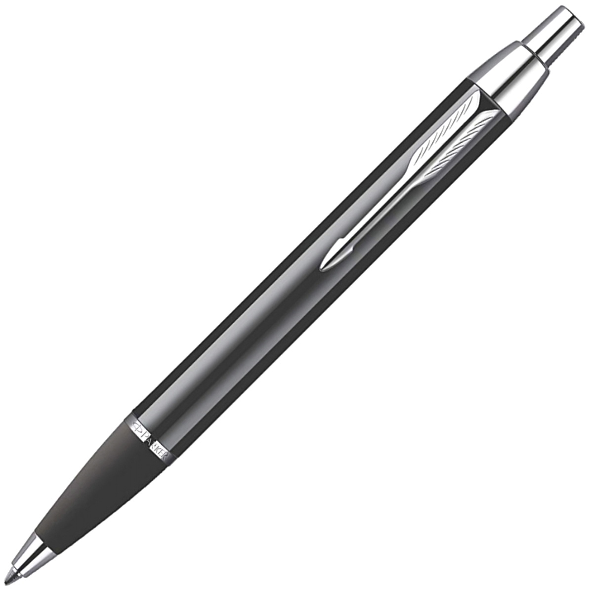 Шариковая ручка Parker I.M. Metal K221, Deep Black CT