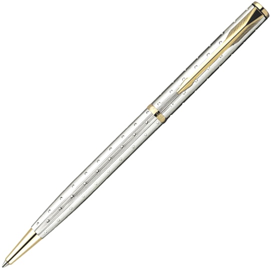 Шариковая ручка Parker Insignia Perle K154, Silver Plated, фото 2