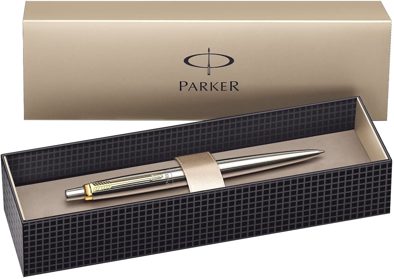 Шариковая ручка Parker Jotter K691, Stainless Steel GT, фото 3