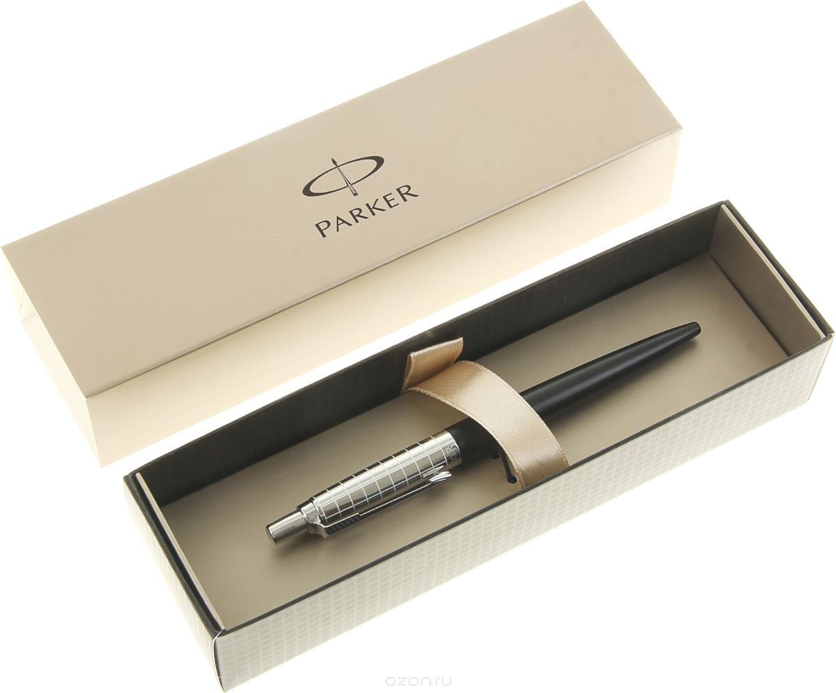 Шариковая ручка Parker Jotter Premium K172, Satin Black SS, фото 2