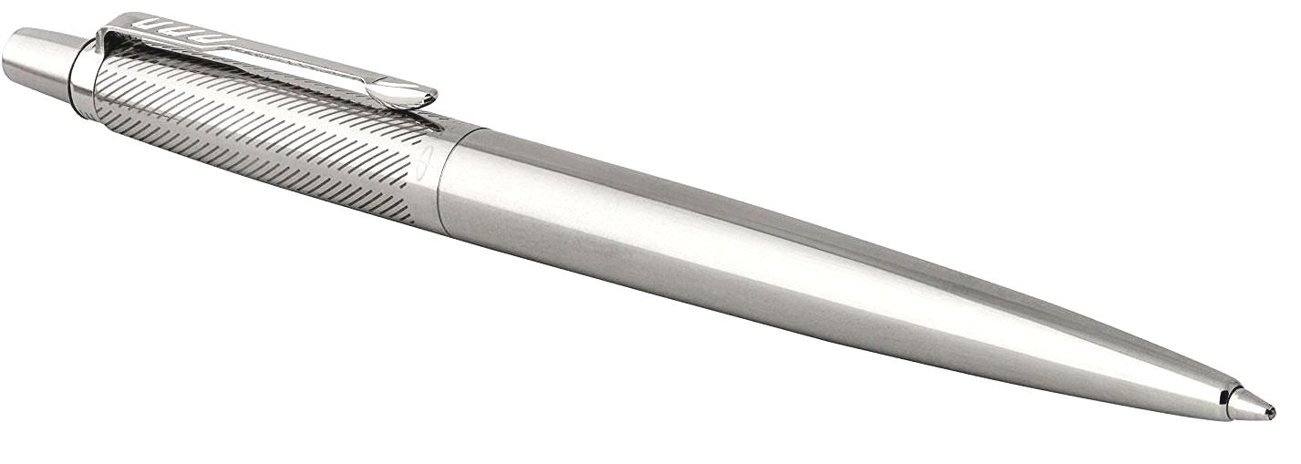  Шариковая ручка Parker Jotter Premium K176, Stainless Steel Diagonal CT, фото 2