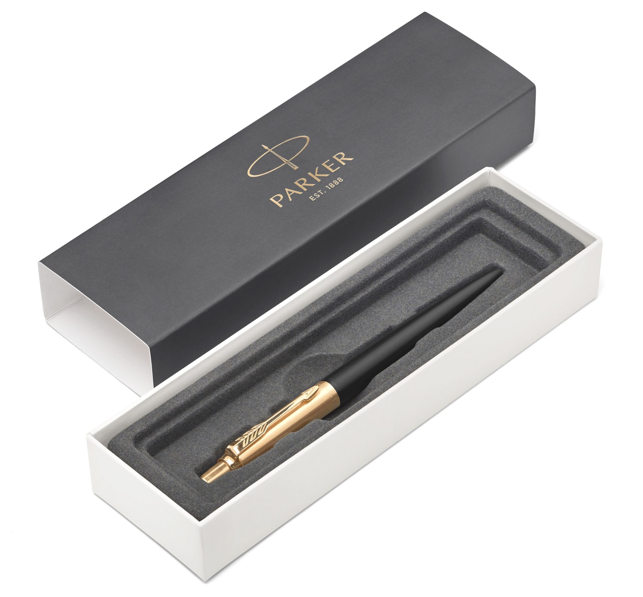  Шариковая ручка Parker Jotter Premium K177, Bond Street Black GT, фото 3