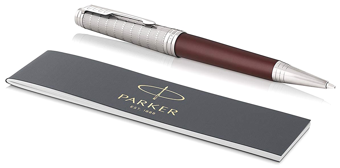 Шариковая ручка Parker Premier Crimson K567, Red RT, фото 3