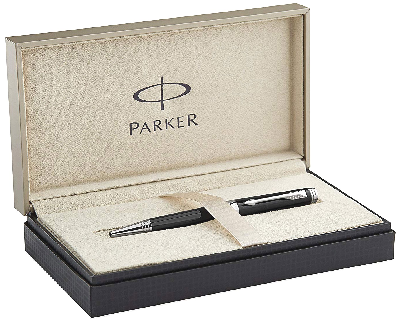 Шариковая ручка Parker Premier K560, Lacque Black СT, фото 2