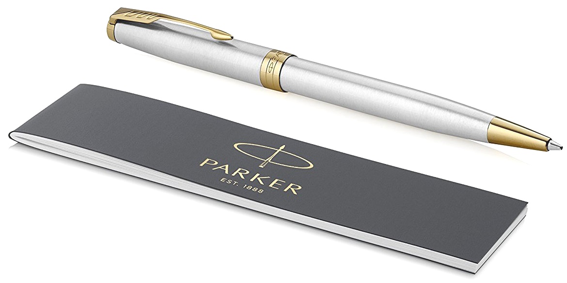  Шариковая ручка Parker Sonnet Core K527, Stainless Steel GT, фото 3