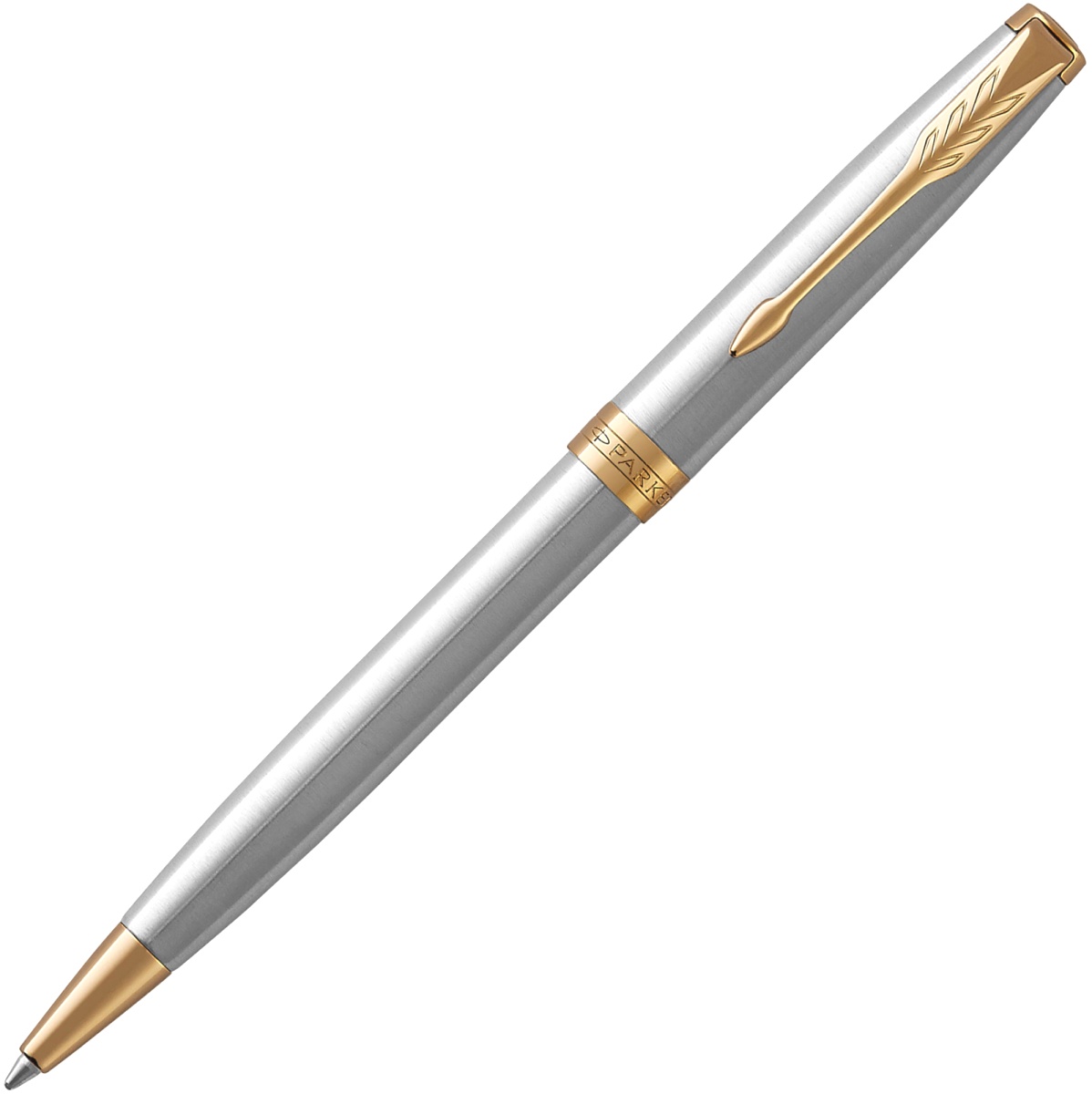  Шариковая ручка Parker Sonnet Core K527, Stainless Steel GT