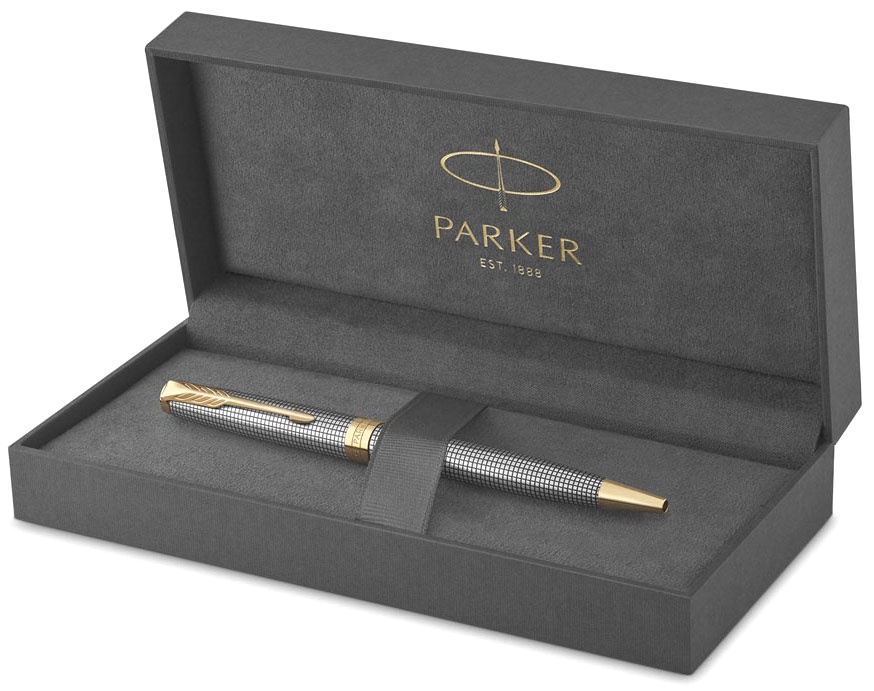  Шариковая ручка Parker Sonnet Premium K534, Cisele GT, фото 3