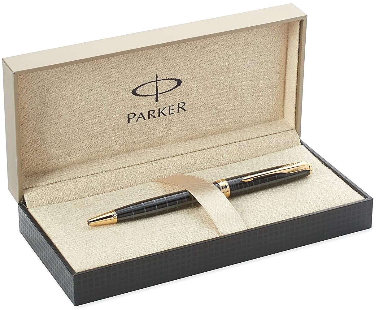 Шариковая ручка Parker Sonnet K531, Dark Grey Laquer GT, фото 3