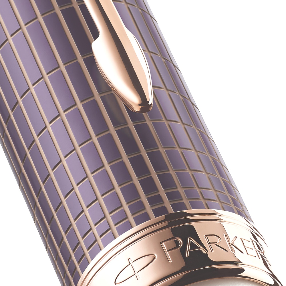Шариковая ручка Parker Sonnet K533 Special Edition 2015, Contort Purple Cisele, фото 2