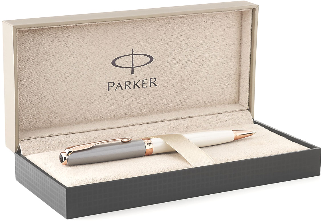 Шариковая ручка Parker Sonnet K533 Special Edition 2015 Subtle, Pearl and Grey, фото 2