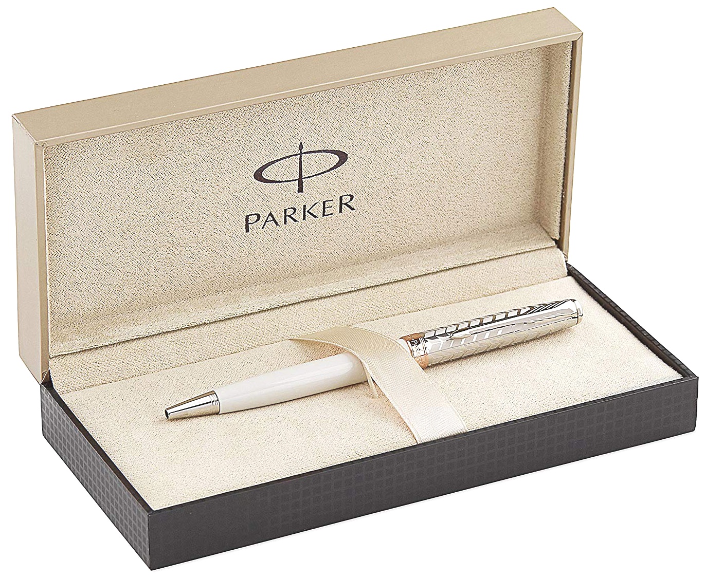 Шариковая ручка Parker Sonnet K540 Feminine Collection, Metal and Pearl GT, фото 2
