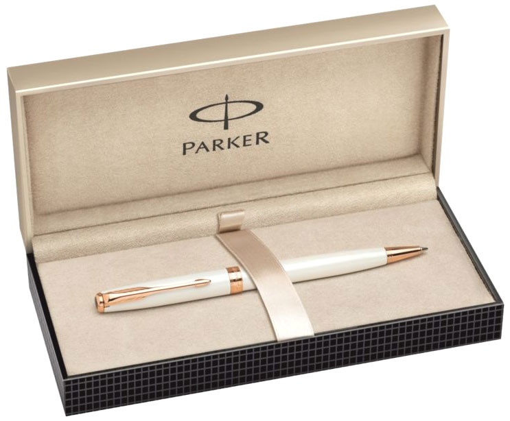 Шариковая ручка Parker Sonnet K540 Feminine Collection, Pearl Lacquer GT, фото 2