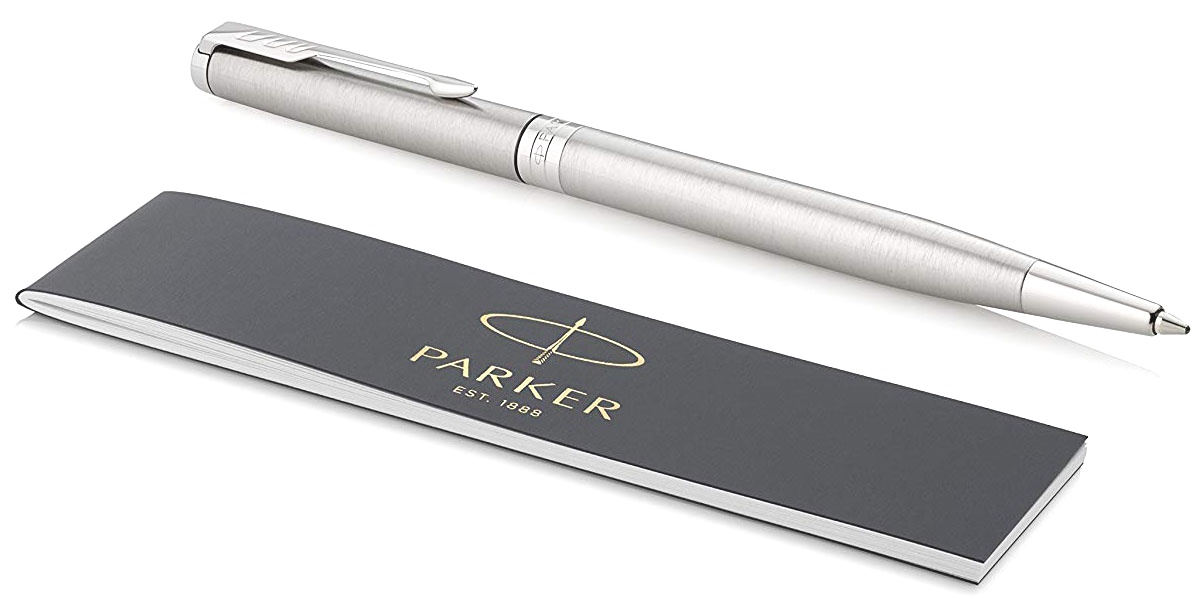  Шариковая ручка Parker Sonnet Slim Core K426, Stainless Steel CT, фото 3