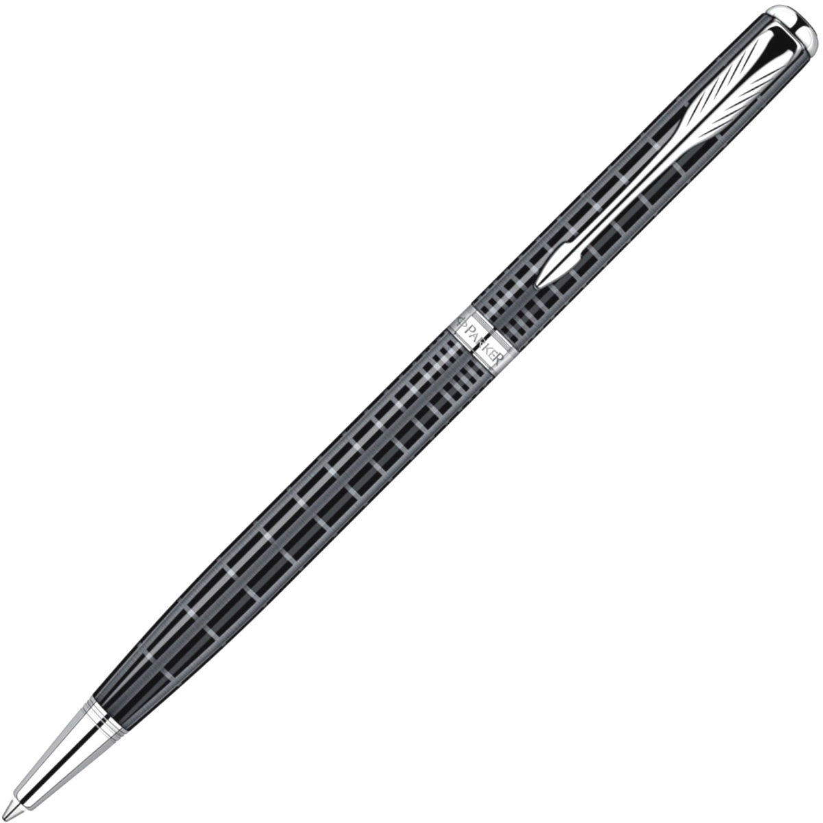 Шариковая ручка Parker Sonnet Slim K431, Dark Grey Laquer CT