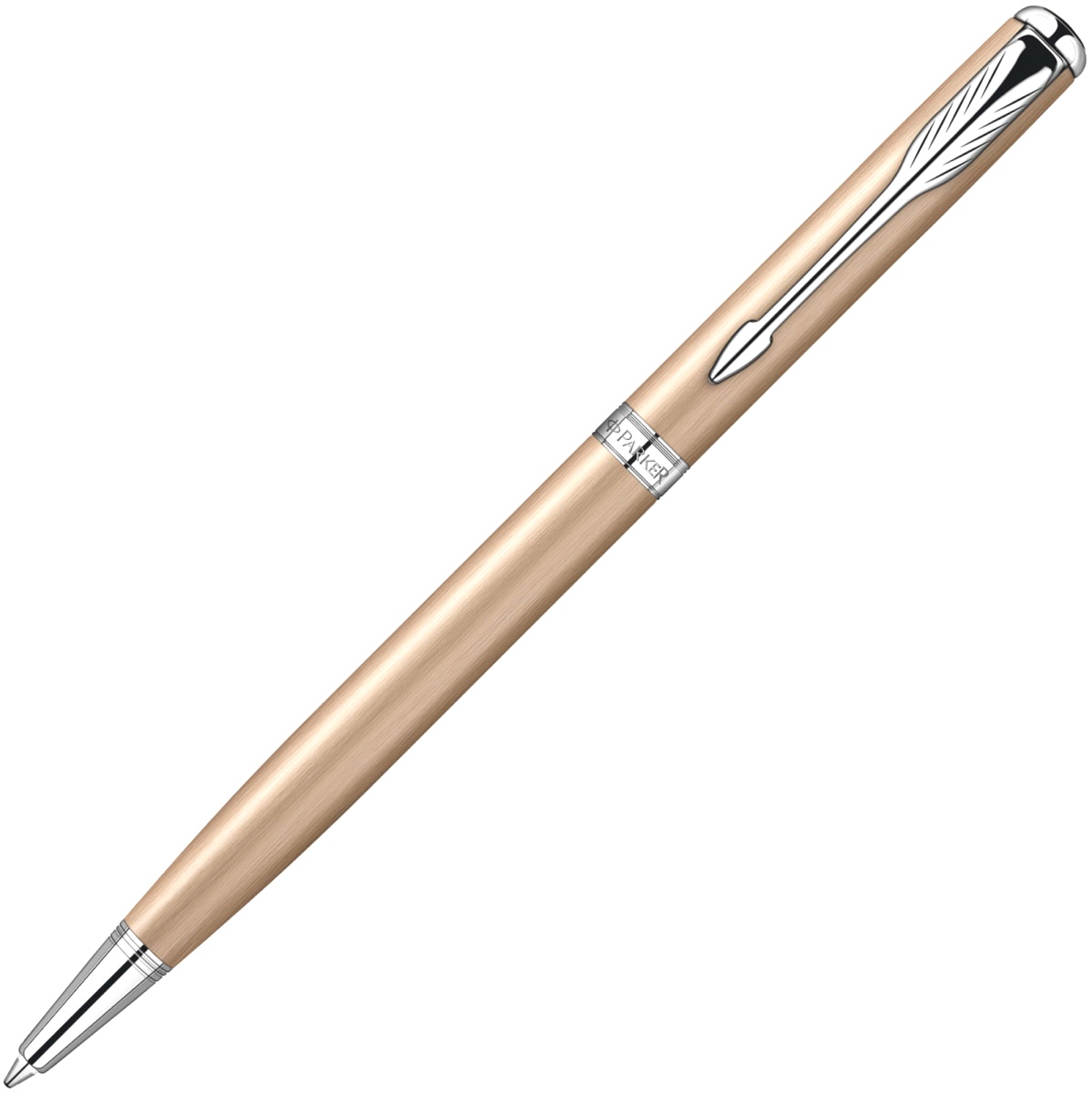 Шариковая ручка Parker Sonnet Slim K440 Feminine Collection, Pink Gold CT
