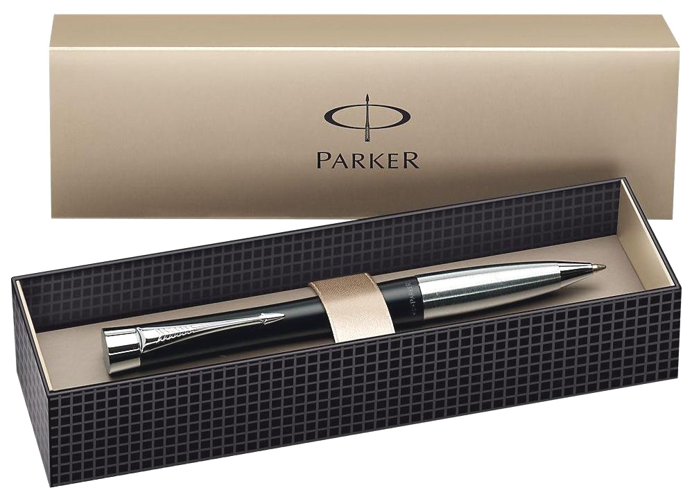 Шариковая ручка Parker Urban K200, London Cab Black CT, фото 2