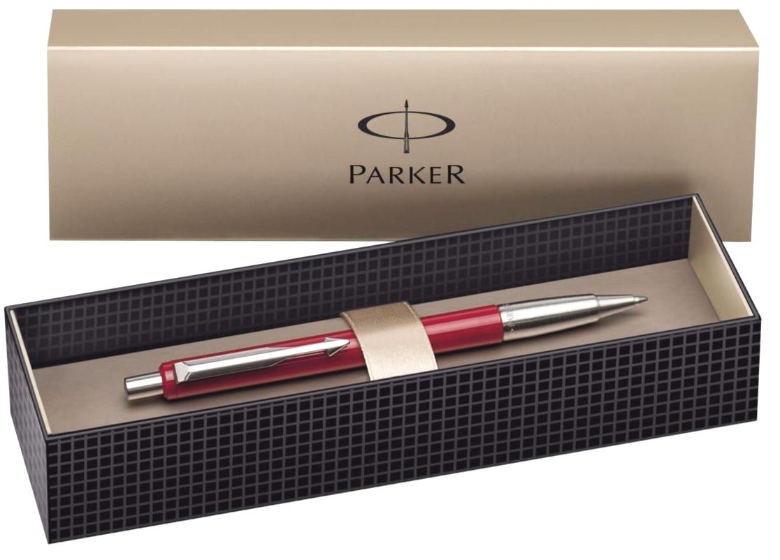 Шариковая ручка Parker Vector Standard K01, Red, фото 2