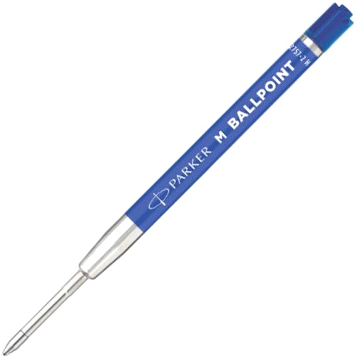  Синий стержень для шариковых ручек Parker QuinkFlow Basic Z09 (M - 1мм), без упаковки
