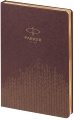  Ежедневник недатированный, коричневый c нанесением Logo Parker