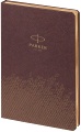  Ежедневник недатированный, коричневый c нанесением Logo Parker