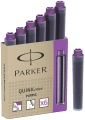  Картриджи Parker MINI Z17 с пурпурными / фиолетовыми Purple чернилами для перьевой ручки