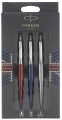  Набор Parker Jotter Trio: шариковая ручка Red CT + гелевая ручка Blue CT + карандаш Stainless Steel CT