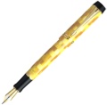  Перьевая ручка Parker Duofold Check Demi F208, Yellow Citrine GT (Перо F)