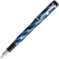  Перьевая ручка Parker Duofold Check Marine F107, Blue PT (Перо M)