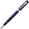  Перьевая ручка Parker Duofold Classic Centennial F77, Blue and Black CT (Перо F)
