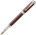  Перьевая ручка Parker Duofold Prestige Centennial F307, Burgundy Chevron CT (Перо M)
