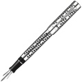 Перьевая ручка Parker Duofold Senior 125th Anniversary Limited Edition F100, Silver (Перо M)