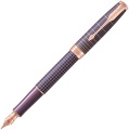  Перьевая ручка Parker Sonnet Core, Purple Matriz Cisele GT (Перо F)