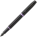  Ручка перьевая Parker IM Vibrant Rings F315, Amethyst Purple PVD (Перо F)