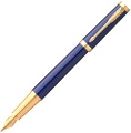  Ручка перьевая Parker Ingenuity Core F570, Lacquer Blue GT (Перо F)