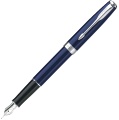 Ручка перьевая Parker Sonnet F539, Lacquer Blue СT (Перо F)