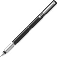  Ручка перьевая Parker Vector Standard F01, Black CT (Перо F)