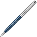  Ручка шариковая Parker Sonnet Atlas SE18, Silver Blue CT